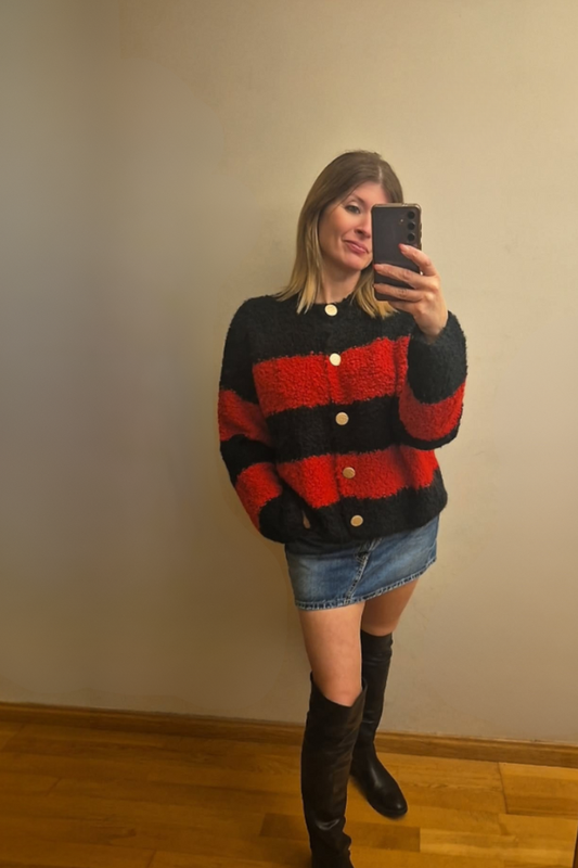 Chaqueta Rayas