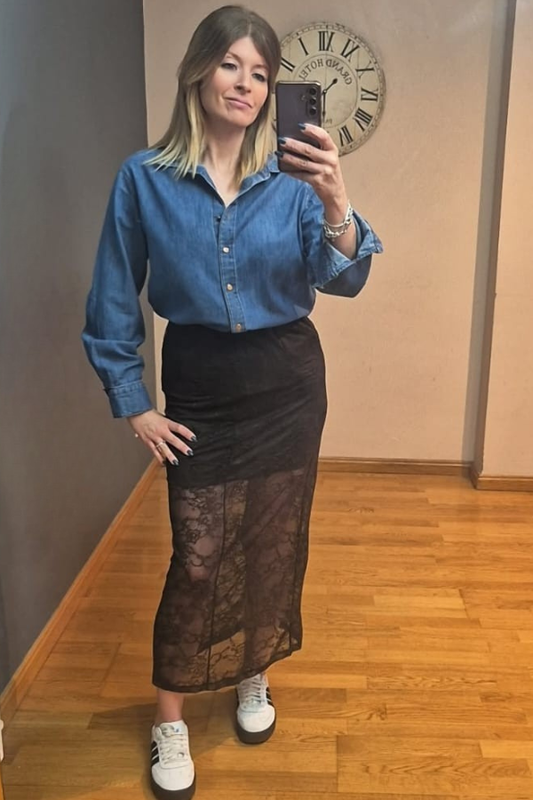 Falda Encaje