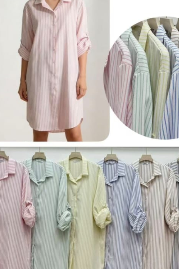 Vestido camisero
