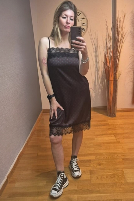 Vestido Lunares
