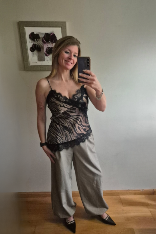 Top Lencero Cebra