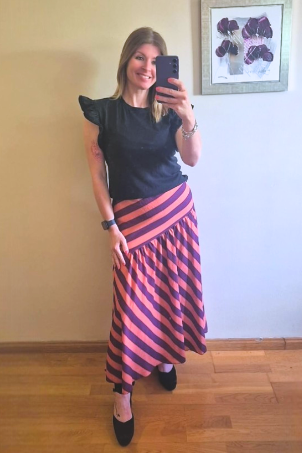 Falda Rayas